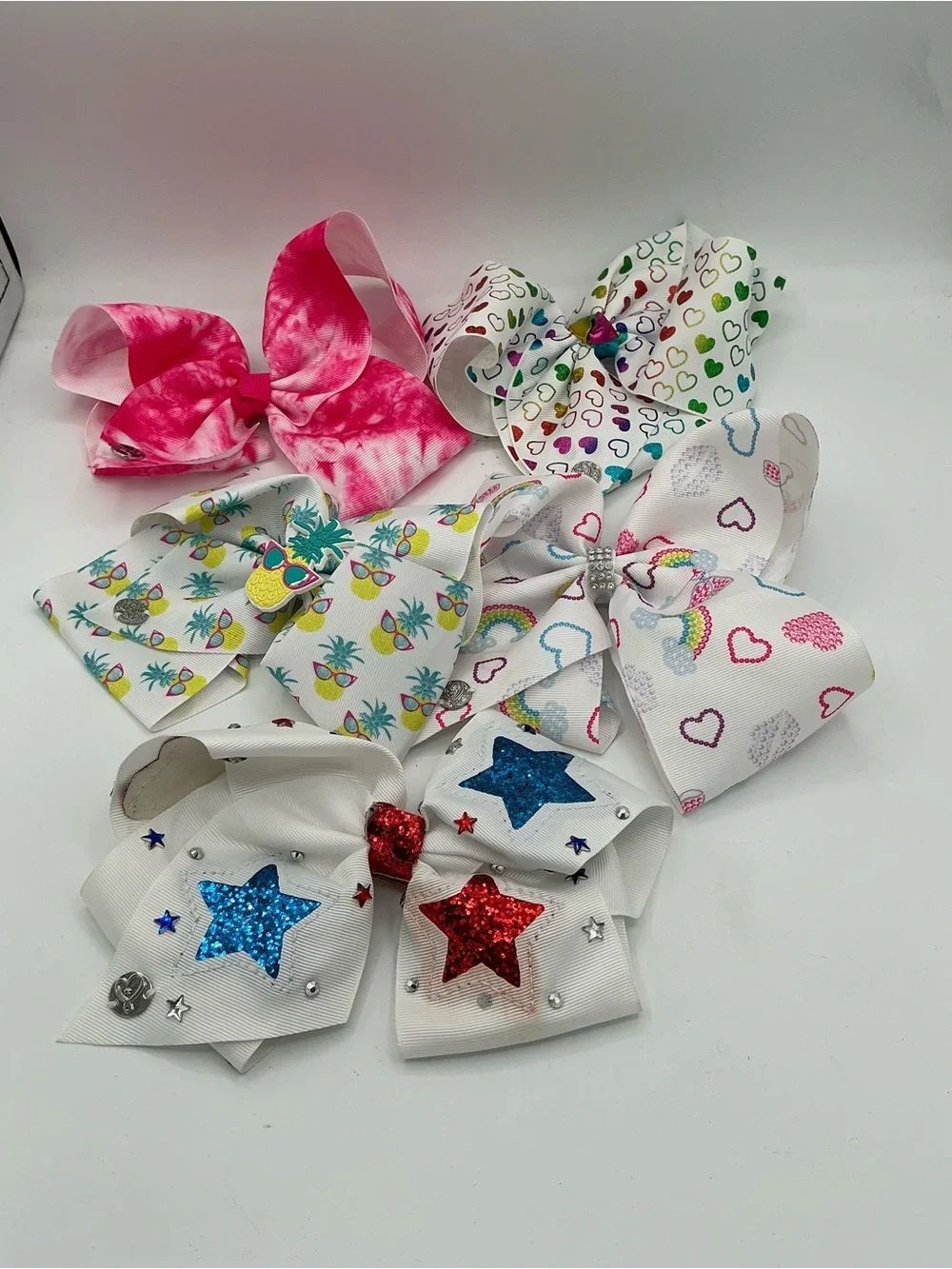 Jojo and etc set of 5 bows